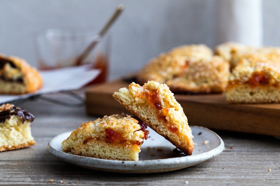 Double-Decker Filled Scones