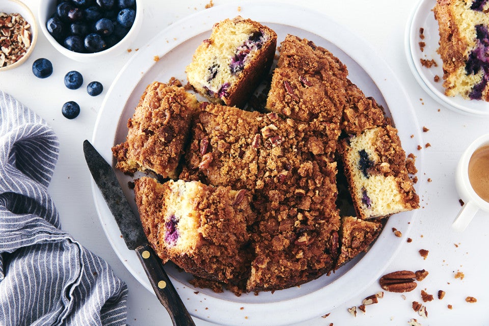 Gluten-Free Blueberry Coffeecake 