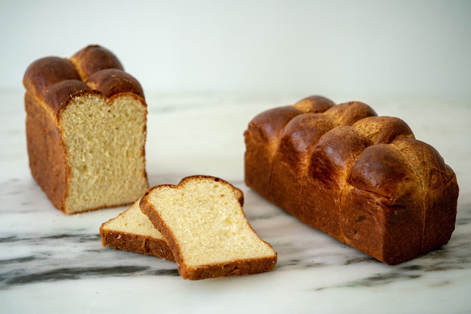Brioche Nanterre and Breakfast Sandwiches
