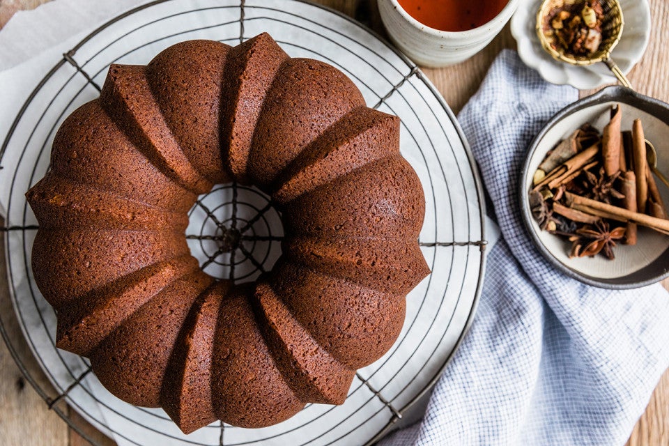 Gluten-Free Chai Spiced Pound Cake