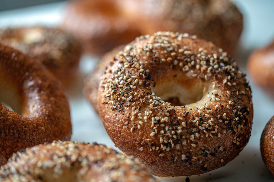 Bagels with Pâte Fermentée