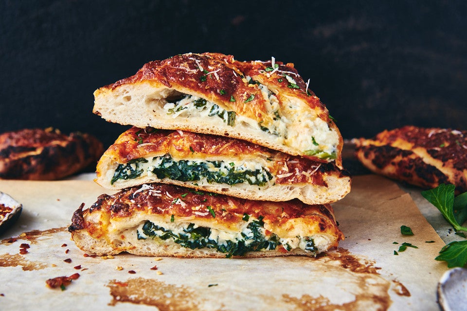Spinach-Ricotta Calzone 