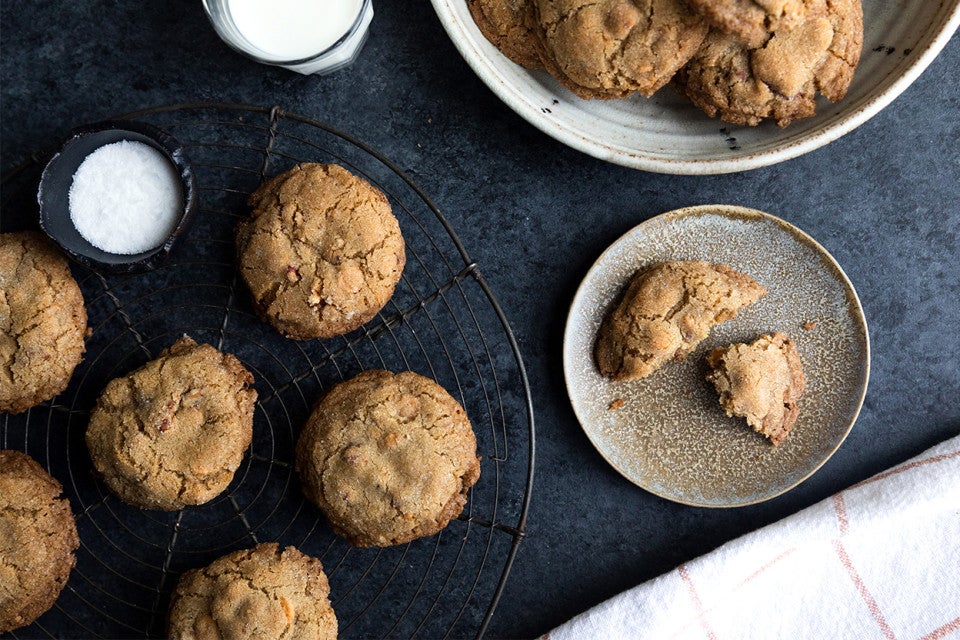 Gluten-Free Butter-Pecan Cookies
