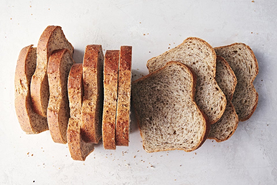 Soft Sandwich Bread with Flax