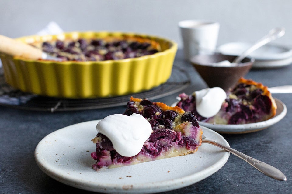 Easy Fresh Fruit Clafouti