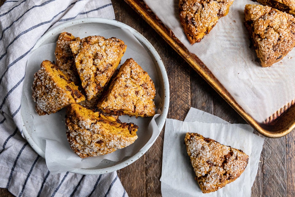 Gluten-Free Pumpkin Scones