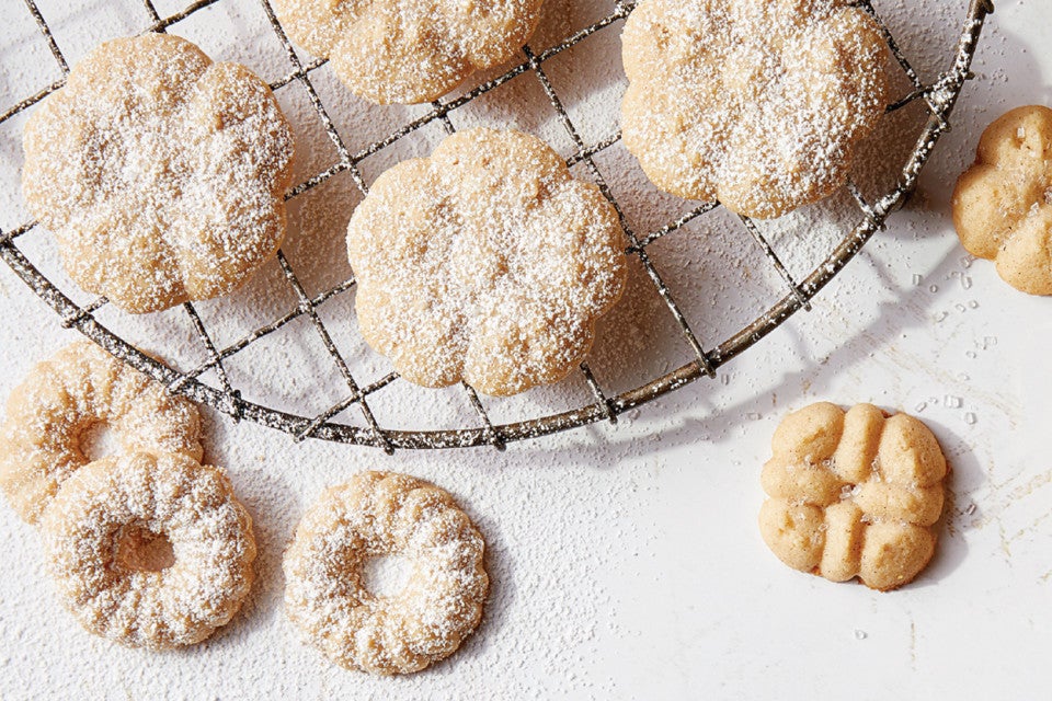 Cider-Cinnamon Spritz Cookies