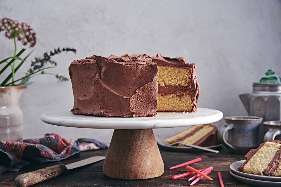 Gluten-Free Classic Birthday Cake