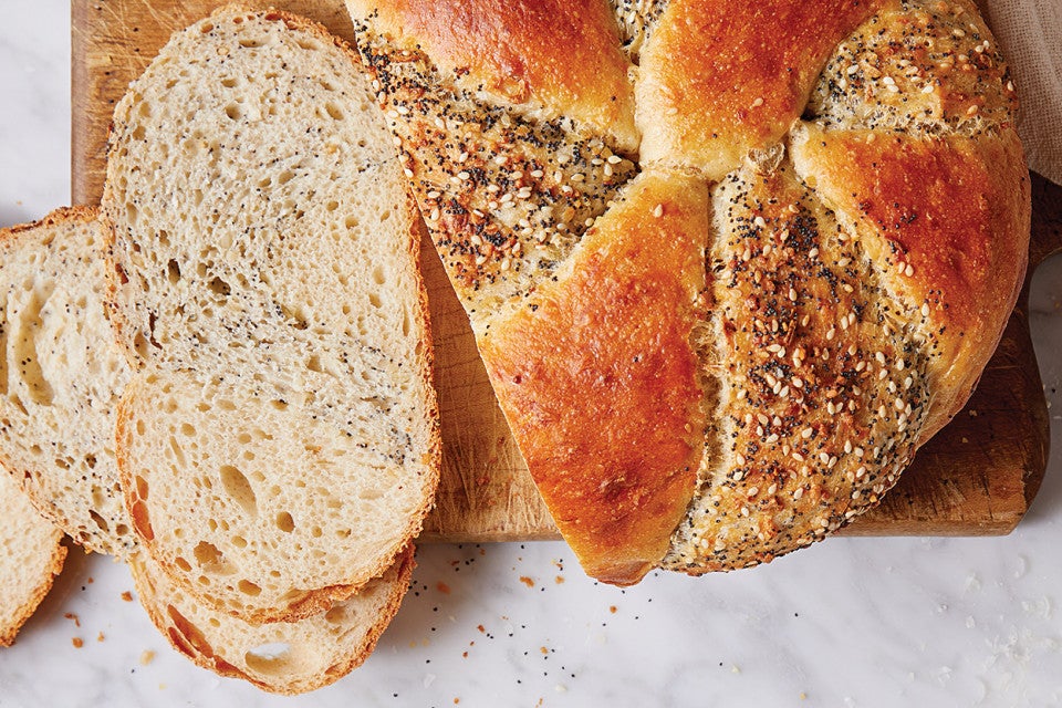 Asiago and Everything Bread