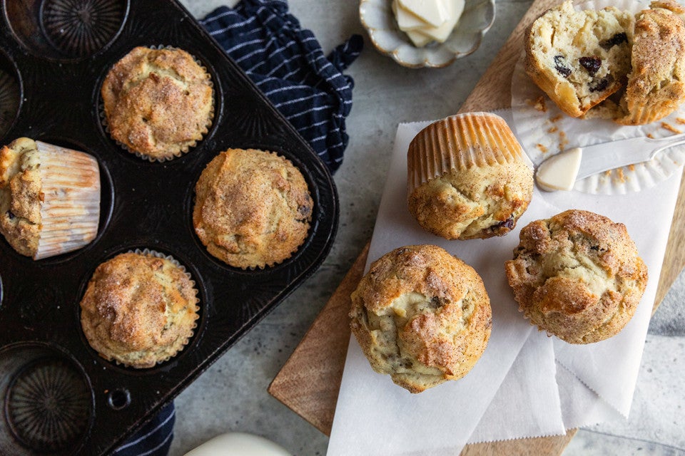Gluten-Free Harvest Muffins made with baking mix
