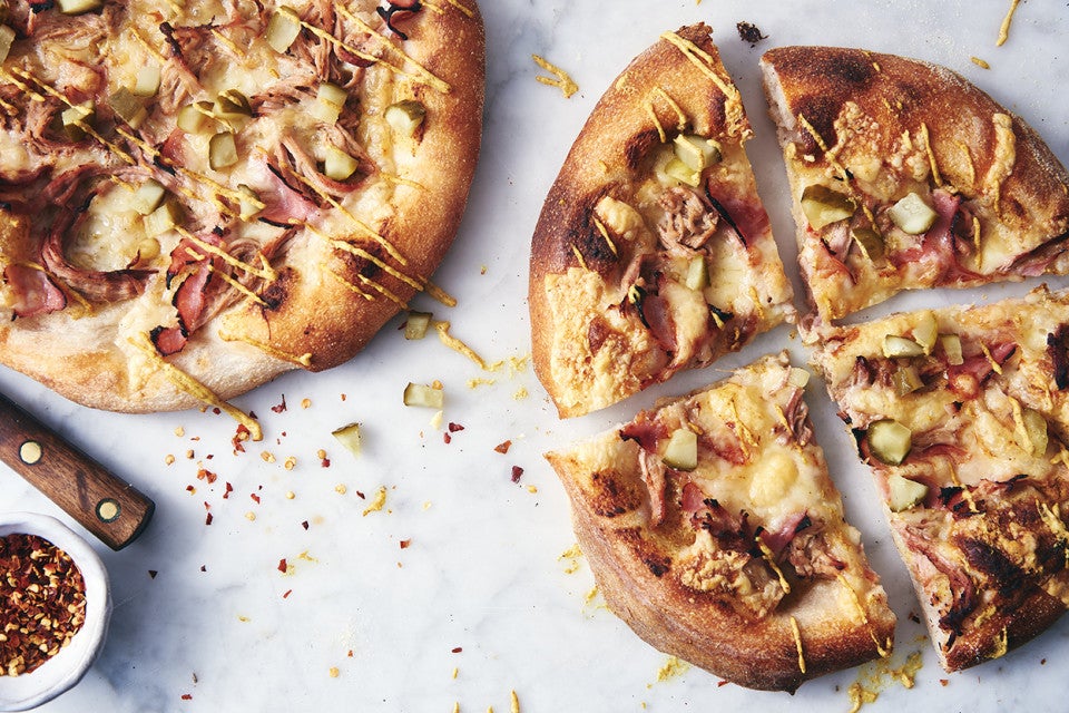 New York-Style Sourdough Pizza Cubano