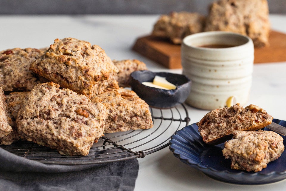 Cinnamon-Pecan Scones
