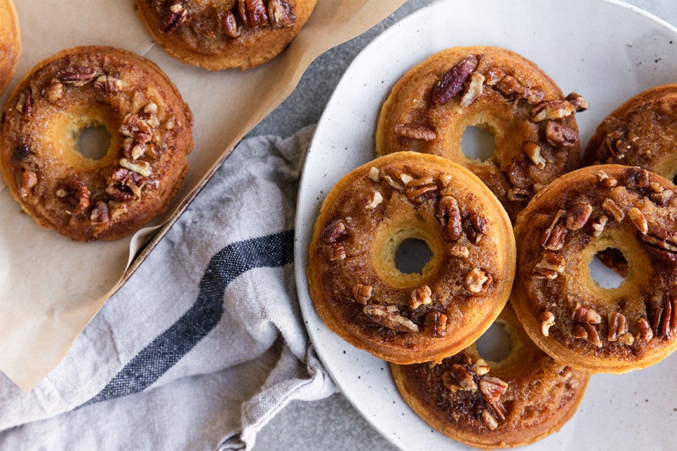 Sticky Bun Doughnuts