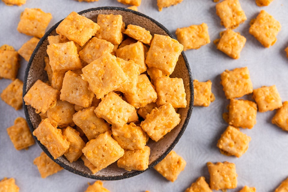Gluten-Free Cheese Crackers