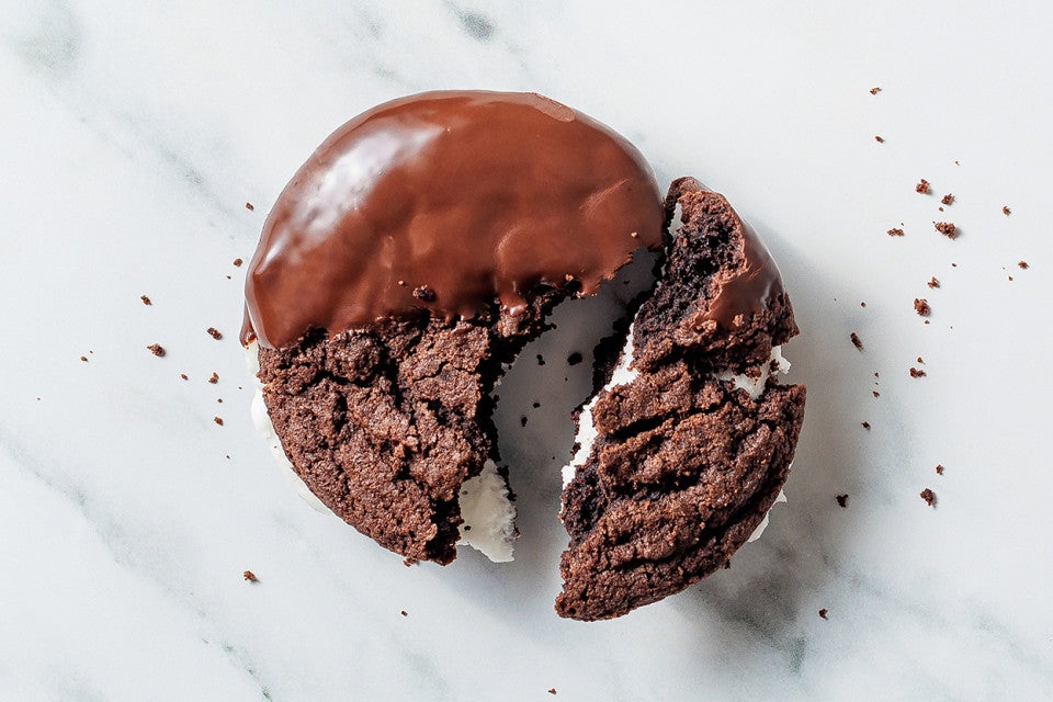 Dark Chocolate Peppermint Dips
