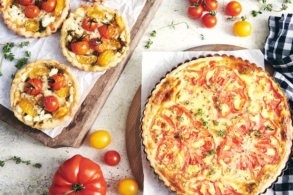 Fresh Tomato Tarts