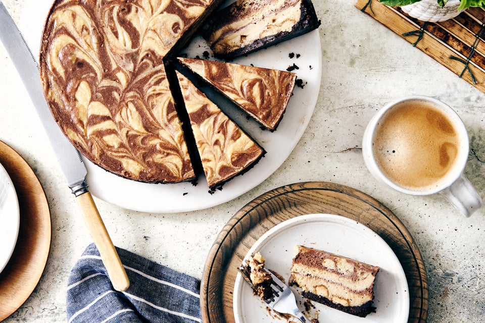 Zingerman's Halvah Swirl Cheesecake