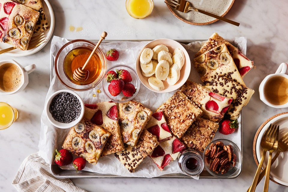 Sheet Pan Buttermilk Pancakes