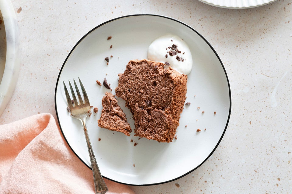 Gluten-Free Chocolate Angel Food Cake