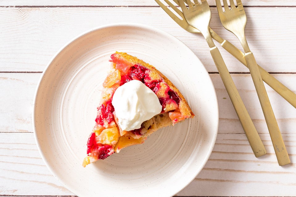 Harvest Apple Cranberry Cake