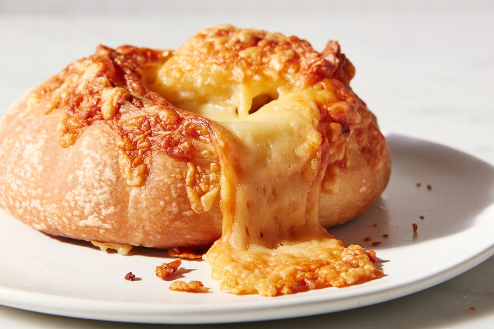 Gruyère-Stuffed Crusty Loaves