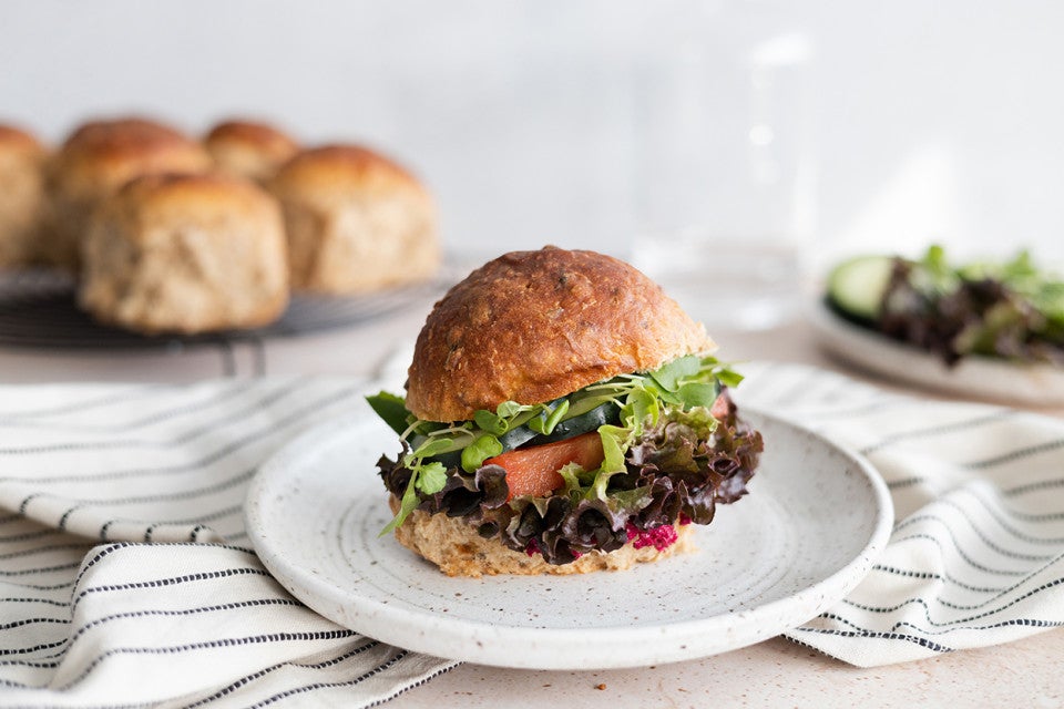 Malted Whole Grain Rolls