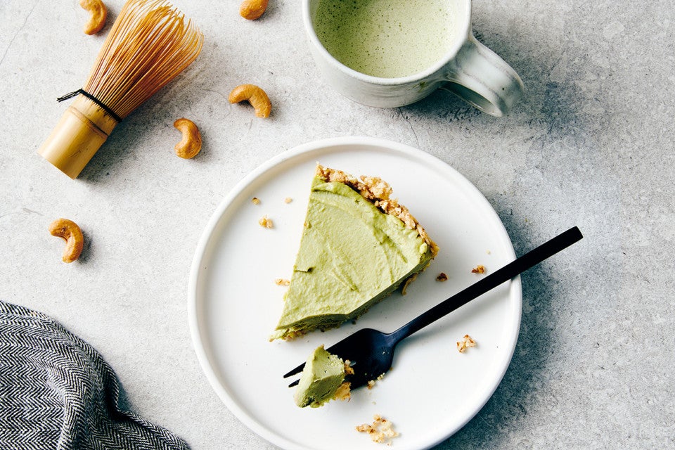 Vegan Matcha Mousse Tart