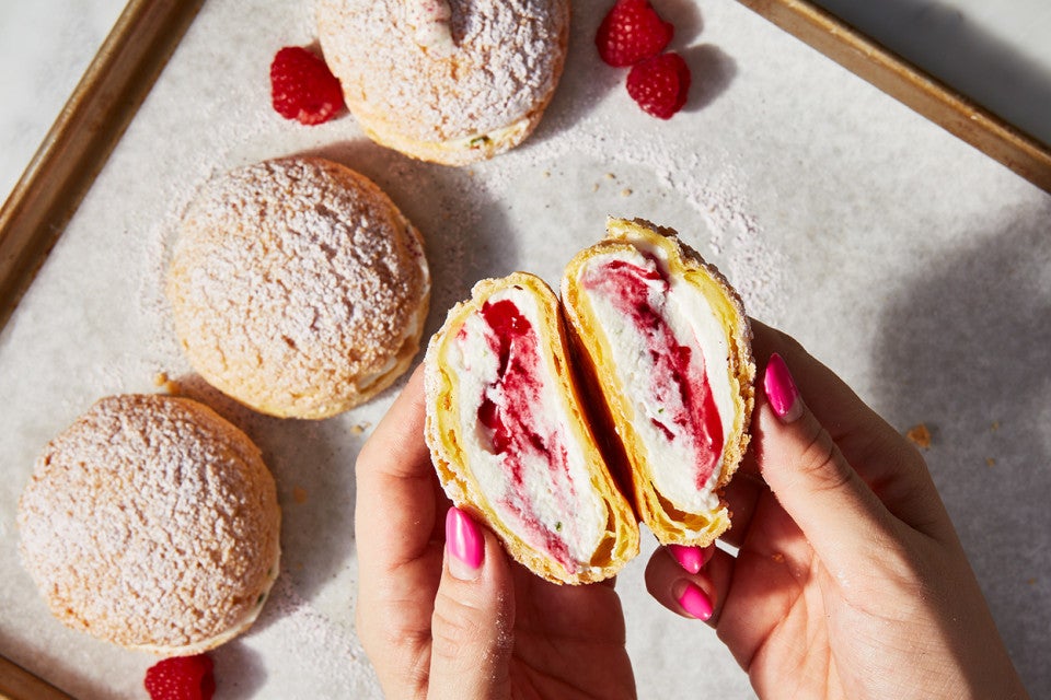 Craquelin Cream Puffs