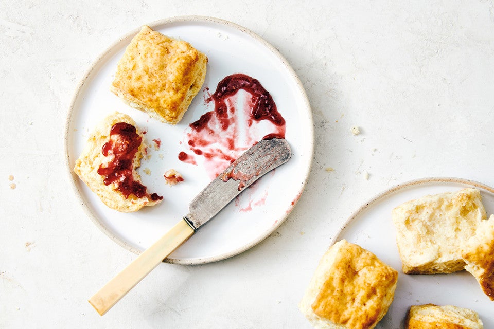 The Simplest Sourdough Biscuits