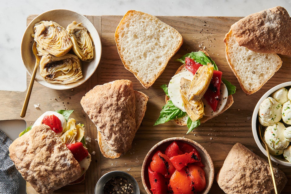 Gluten-Free Ciabatta Rolls