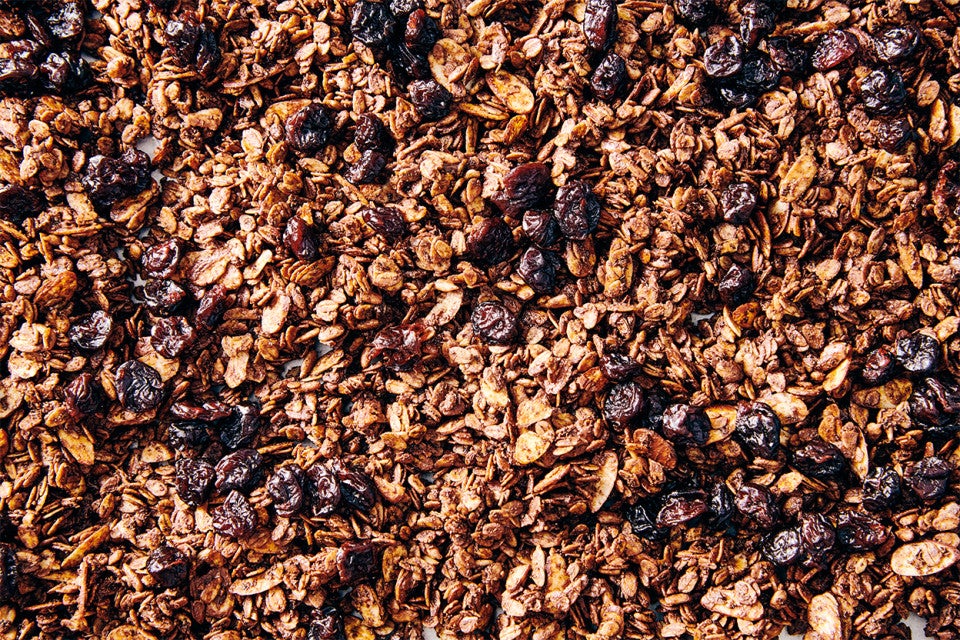 Chocolate and Cherry Granola