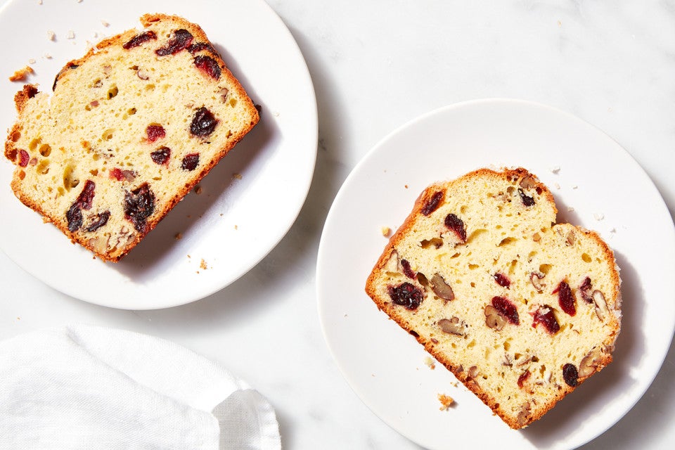 Gluten-Free Cranberry-Orange Bread with Sorghum