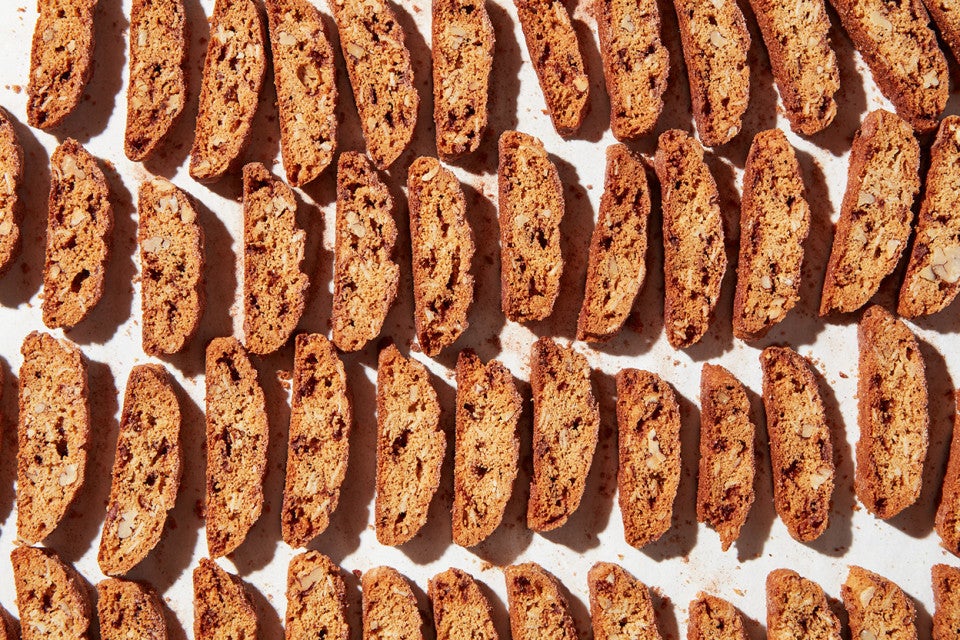 Mini Whole Grain Cinnamon Biscotti