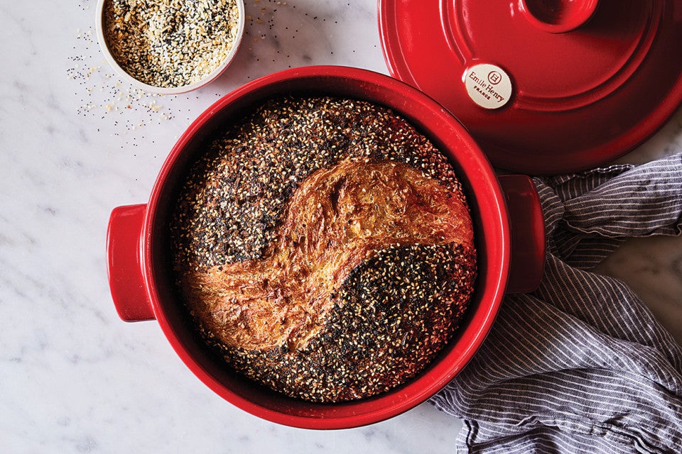 No-Knead Everything Bread