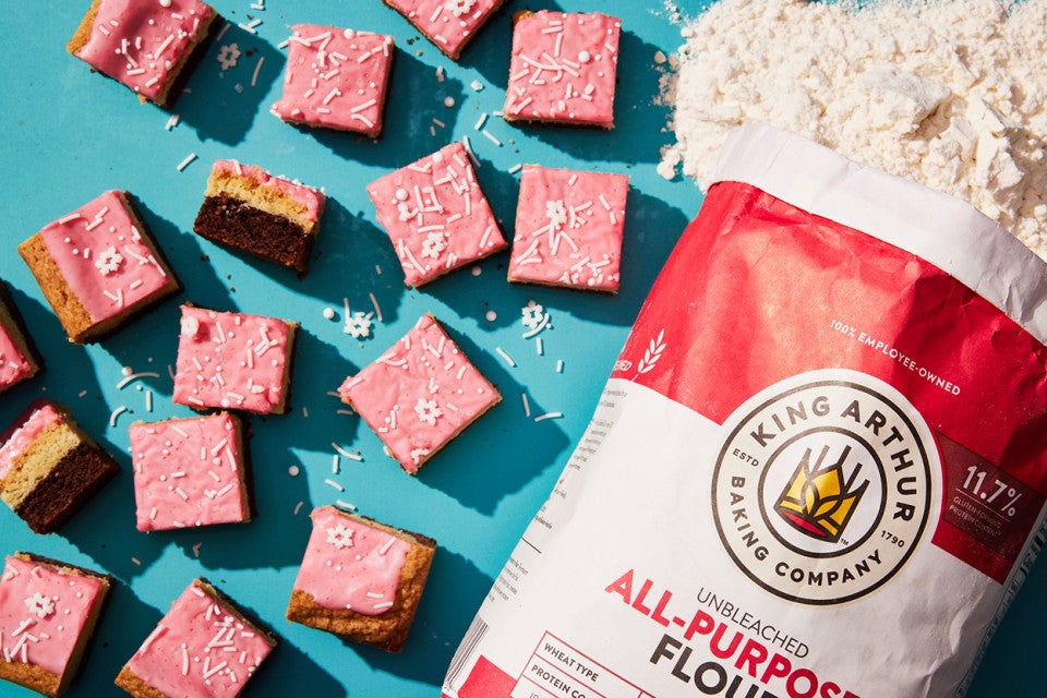 Neapolitan Sugar Cookie Bars