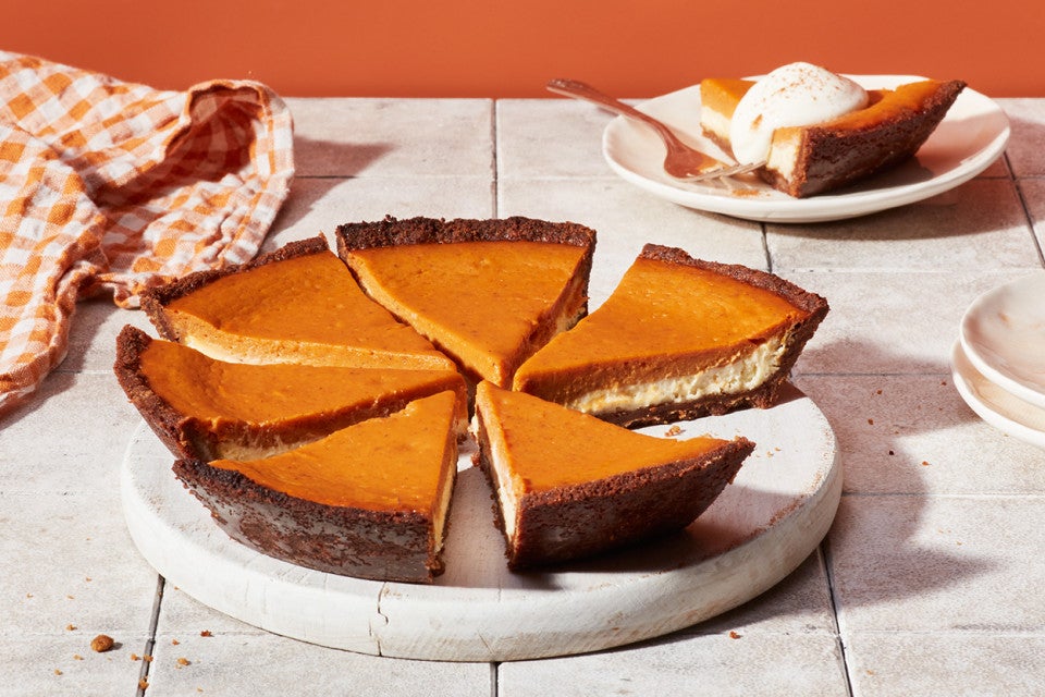 Pumpkin Cheesecake Pie