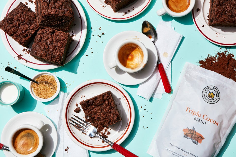 Triple Chocolate Coffee Cake