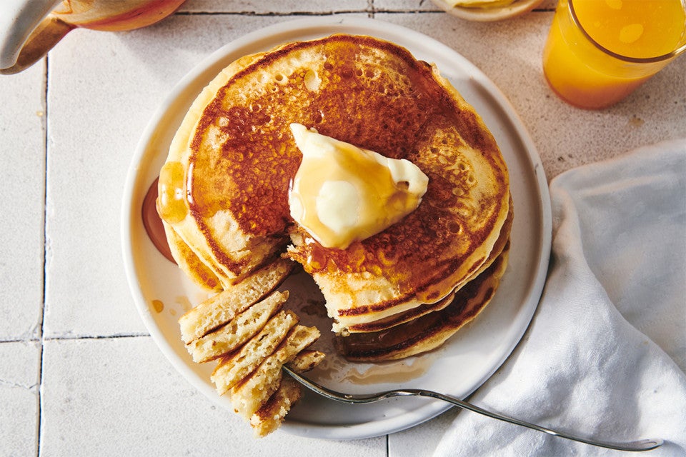 Self-Rising Light and Fluffy Pancakes