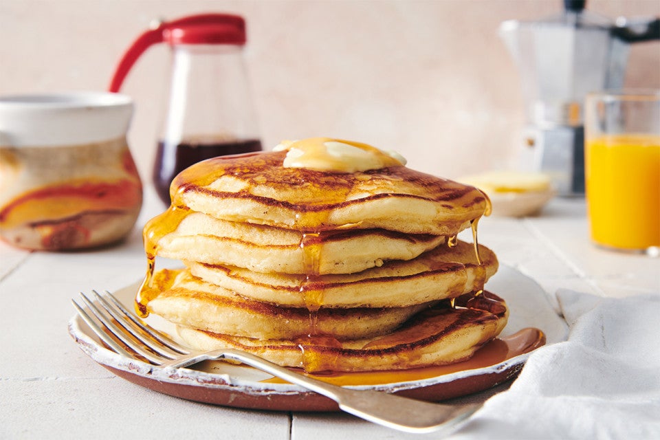 Self-Rising Light and Fluffy Pancakes