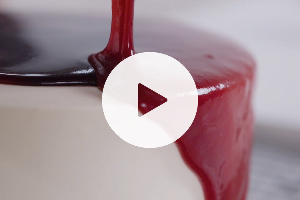 Berry Mirror Glaze video