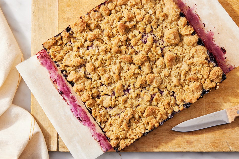 Rye Blueberry Bars