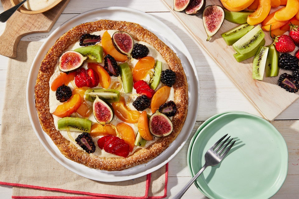 Fresh Fruit “Pizza”