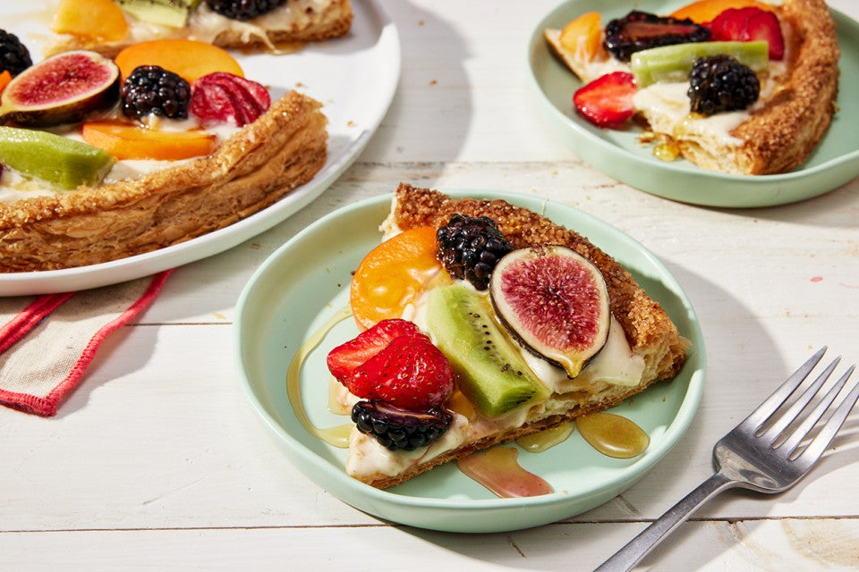 Fresh Fruit “Pizza”