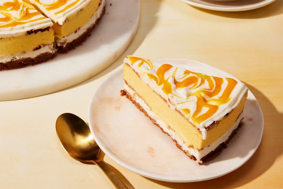 Mango Float Ice Cream Cake