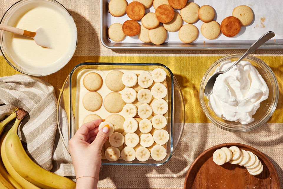 Entirely Homemade Banana Pudding 