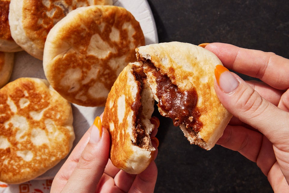 Hotteok (Korean Sweet Pancakes)