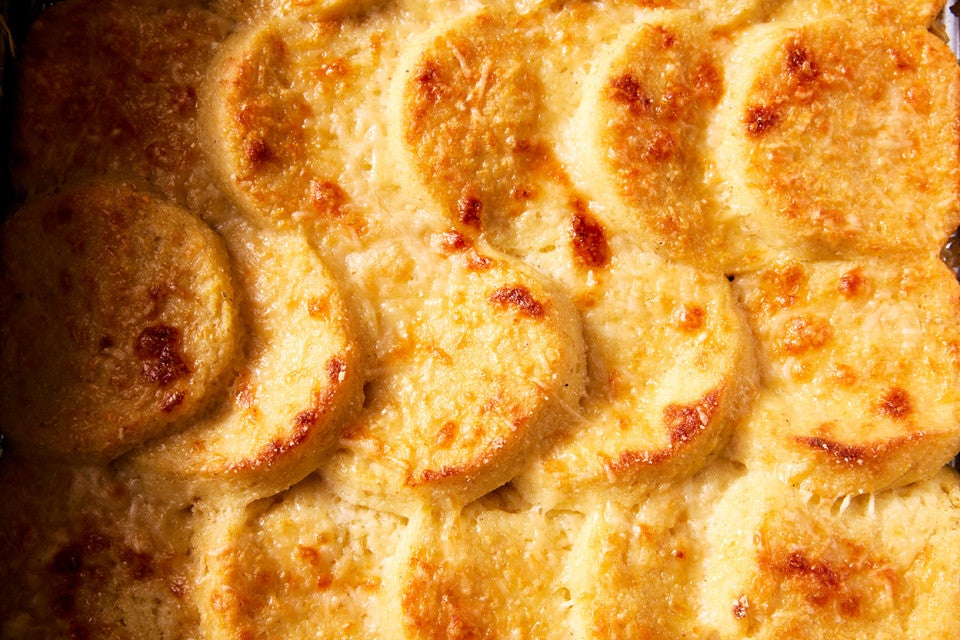 Gnocchi alla Romana (Semolina Gnocchi Gratin) 