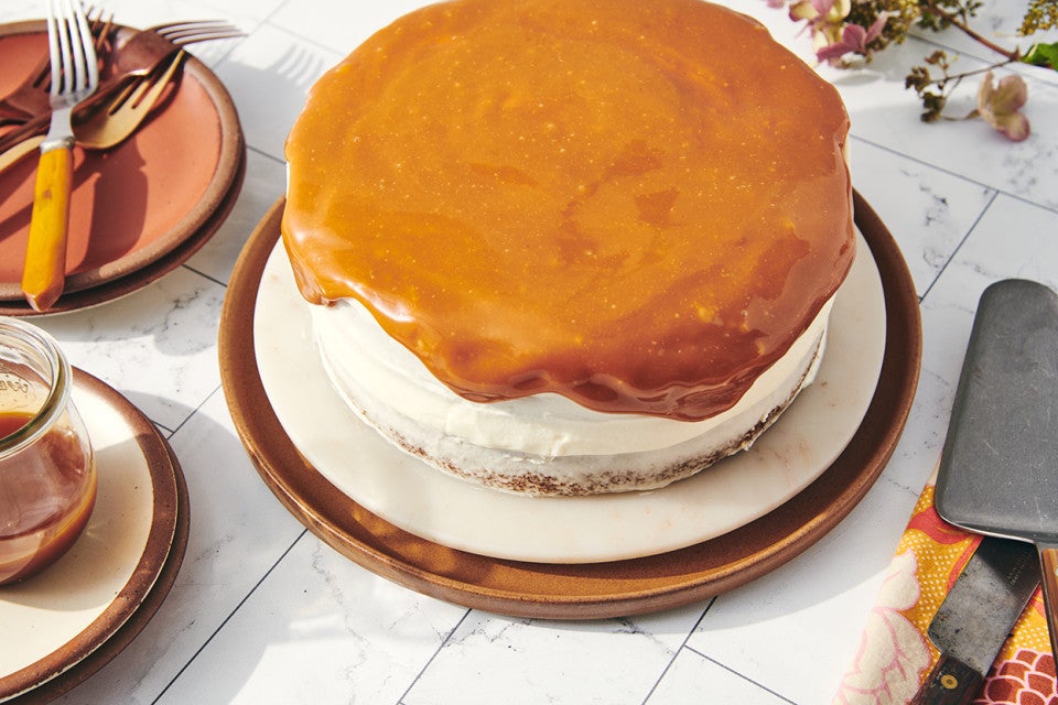 Pumpkin Layer Cake with Cream Cheese Frosting