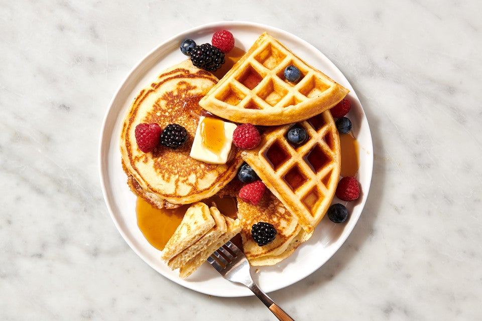 Quick-and-Easy Pancakes made with All-Purpose Baking Mix 