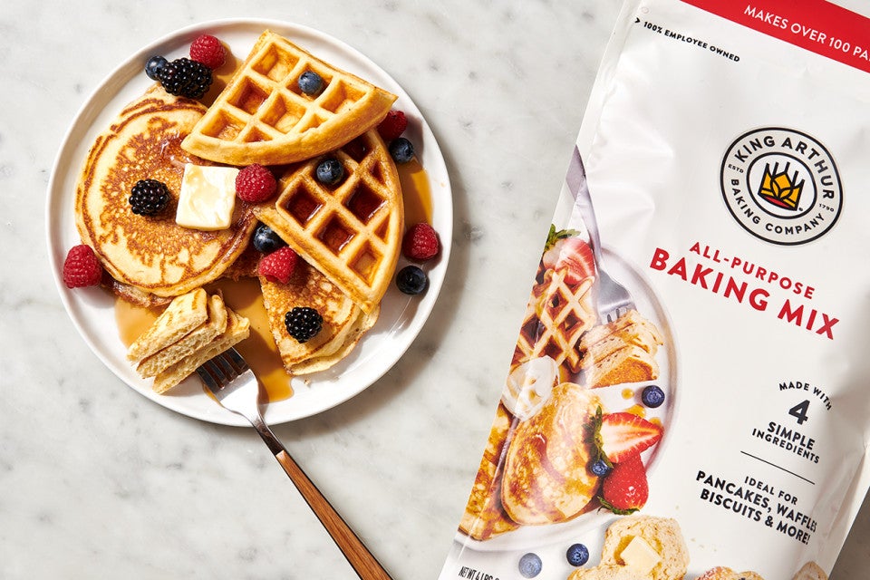 Quick-and-Easy Pancakes made with All-Purpose Baking Mix 